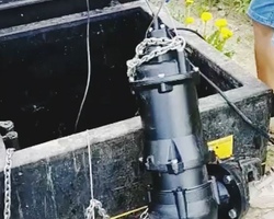 Пример использования канализационных насосов Solidpump в частном дачном секторе